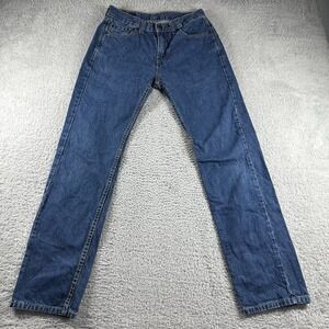 VINTAGE Levi's 505 Jeans Mens 30x32 (Fits 27x29) Blue Dark Wash‎ Classic Y2K
